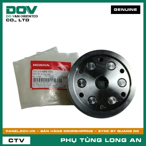 BÁNH ĐÀ VÔ LĂNG ĐIỆN HONDA BLADE 110, WAVE ALPHA 110, WAVE RSX 110 — 31110K89V01