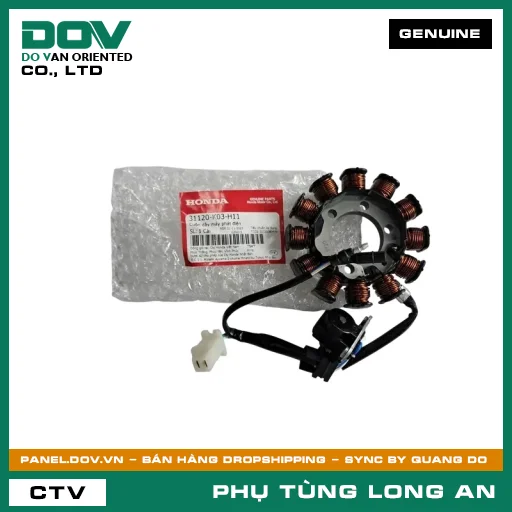 CUỘN DÂY MÁY PHÁT ĐIỆN HONDA WAVE RSX 110 — 31120K03H11
