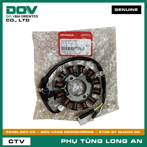 CUỘN DÂY MÁY PHÁT ĐIỆN HONDA BLADE 110 — 31120K57V01