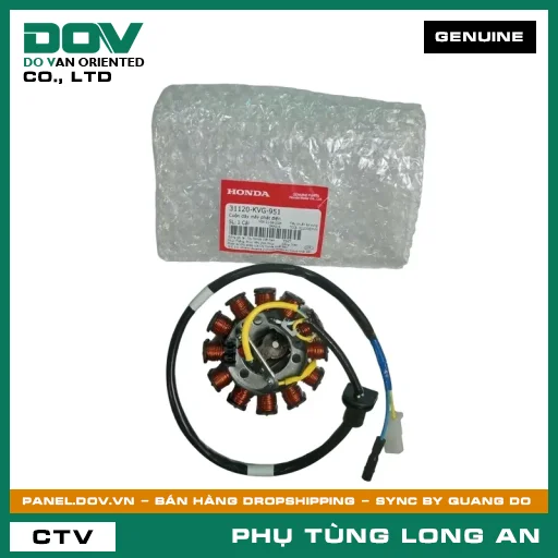 CUỘN DÂY MÁY PHÁT ĐIỆN HONDA AIR BLADE 110 — 31120KVG951