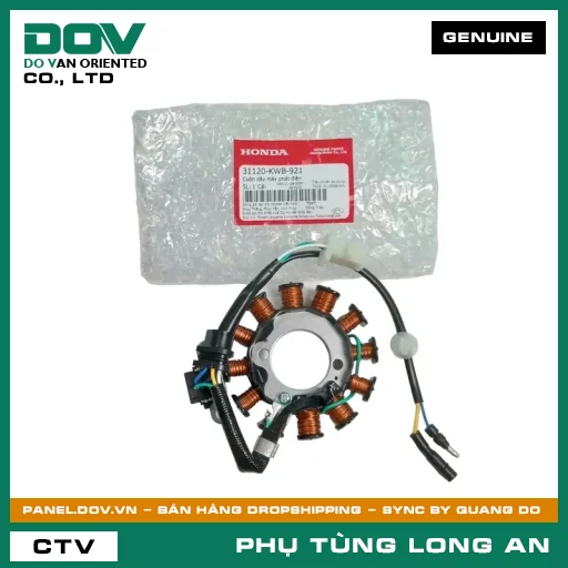 CUỘN DÂY MÁY PHÁT ĐIỆN HONDA WAVE RSX 110 — 31120KWB921