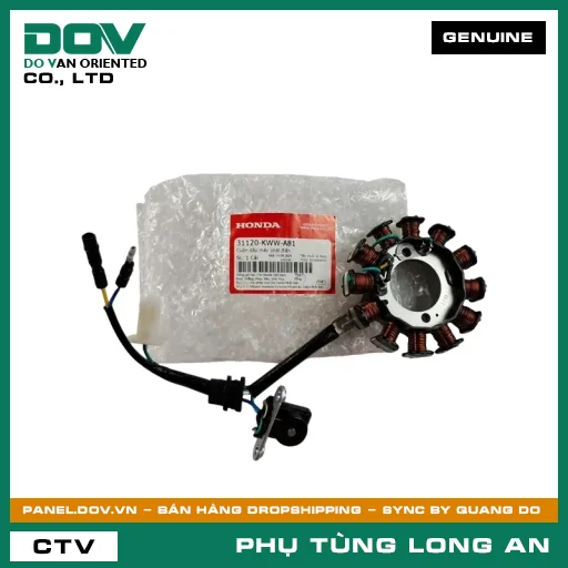 CUỘN DÂY MÁY PHÁT ĐIỆN HONDA WAVE RSX 110 — 31120KWWA81