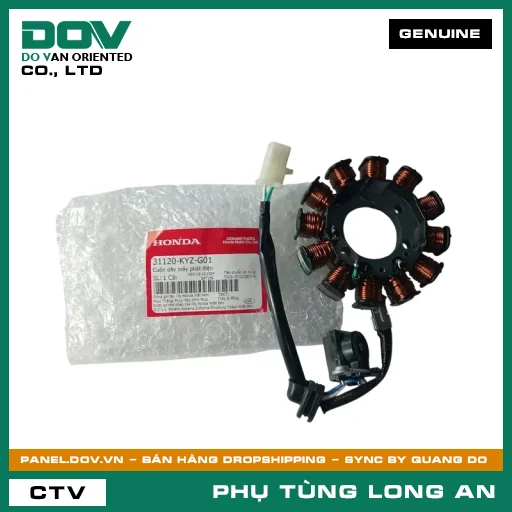 CUỘN DÂY MÁY PHÁT ĐIỆN HONDA FUTURE 125 — 31120KYZG01