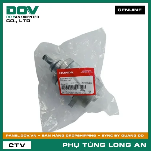 CỤM MÔTƠ ĐỀ HONDA FUTURE 125, FUTURE NEO, MSX 125, SUPER CUB C125 — 31200KPW901