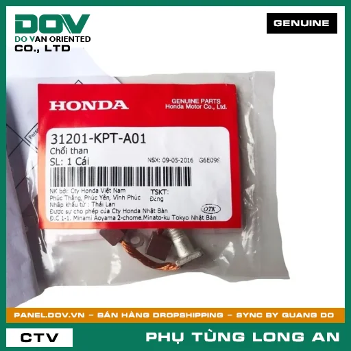 CHỔI THAN HONDA CB150R, WINNER 150, WINNER R — 31201KPTA01