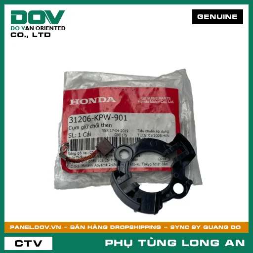 CỤM GIỮ CHỔI THAN HONDA FUTURE 125, FUTURE NEO, MSX 125, SUPER CUB C125 — 31206KPW901