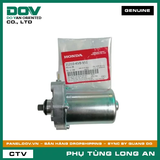 MÔ TƠ ĐỀ HONDA AIR BLADE 110, CLICK 110, VISION 110 — 31210KVB951