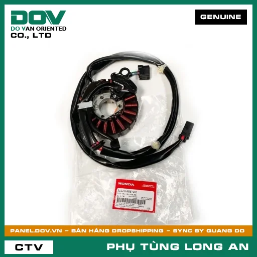 CUỘN DÂY MÁY PHÁT ĐIỆN HONDA AIR BLADE 125 — 31220K66V01