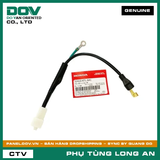 DÂY ĐIỆN A MÁY ĐỀ HONDA WAVE 100, WAVE ALPHA — 32410KTL641