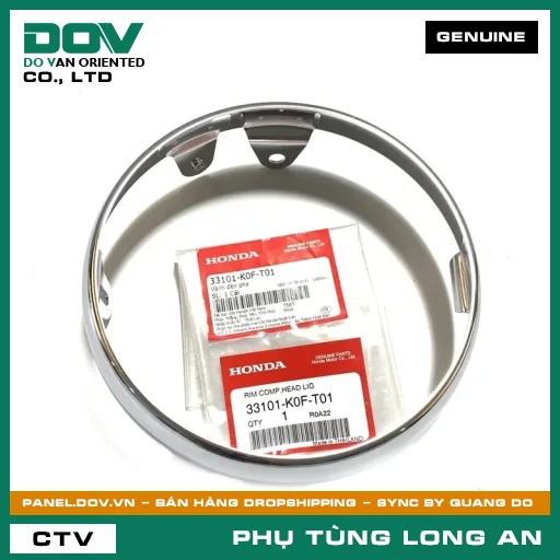 VÀNH ĐÈN PHA HONDA MONKEY — 33101K0FT01