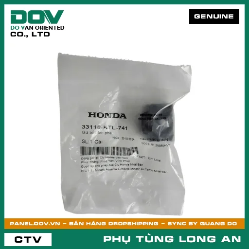 GIÁ BẮT ĐÈN PHA HONDA WAVE 100, WAVE ALPHA, WAVE ALPHA 110, WAVE RSX 110 — 33118KTL741