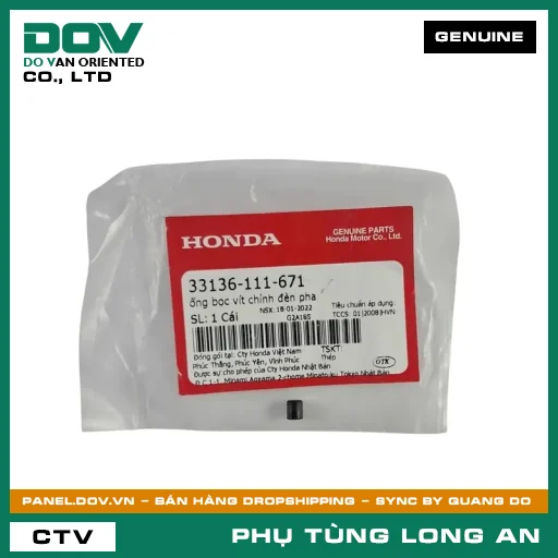 ỐNG BỌC VÍT CHỈNH ĐÈN PHA HONDA SUPER DREAM — 33136111671