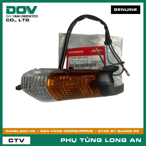 BỘ ĐÈN XI NHAN TRƯỚC PHẢI HONDA — 33400GBGB40
