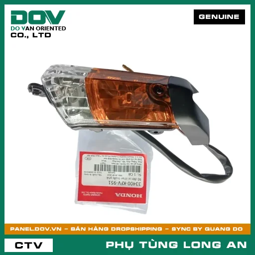BỘ ĐÈN XI NHAN TRƯỚC PHẢI HONDA SUPER DREAM — 33400KFV951