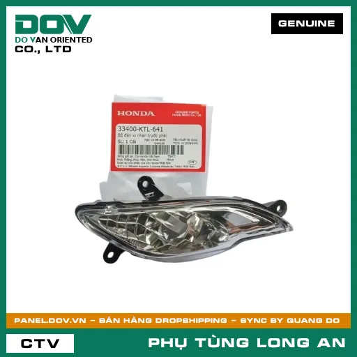 BỘ ĐÈN XI NHAN TRƯỚC PHẢI HONDA — 33400KTL641