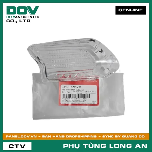 NẮP ĐÈN XI NHAN TRƯỚC PHẢI HONDA DREAM 110 — 33401KZVV31