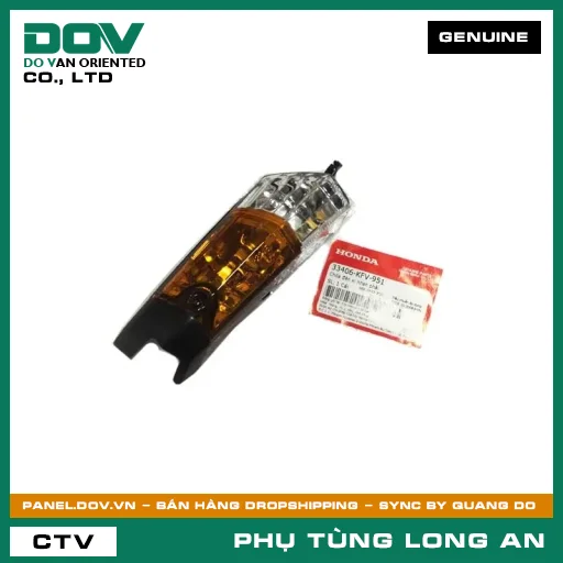 CHÓA ĐÈN XI NHAN PHẢI HONDA SUPER DREAM — 33406KFV951