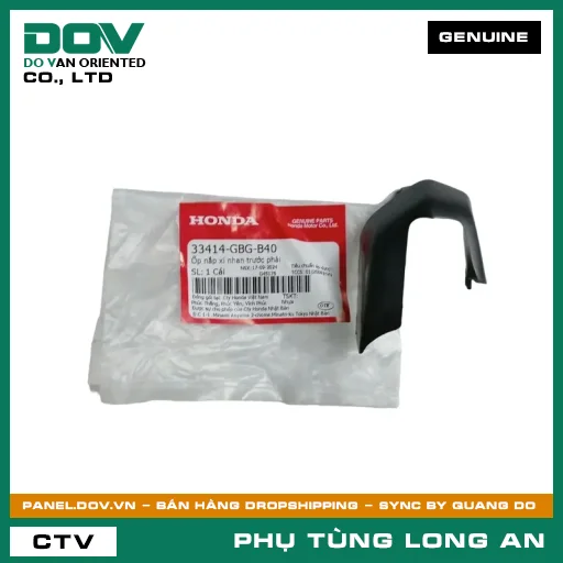 ỐP NẮP XI NHAN TRƯỚC PHẢI HONDA — 33414GBGB40