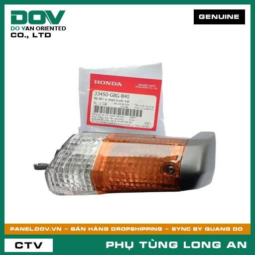 BỘ ĐÈN XI NHAN TRƯỚC TRÁI HONDA — 33450GBGB40