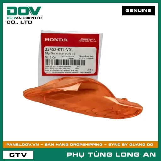 NẮP ĐÈN XI NHAN TRƯỚC TRÁI HONDA  — 33452KTLV01