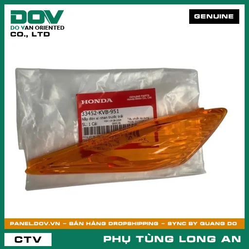 NẮP ĐÈN XI NHAN TRƯỚC TRÁI HONDA CLICK 110 — 33452KVB951