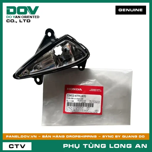 CHÓA ĐÈN XI NHAN TRÁI HONDA FUTURE NEO — 33453KTM970