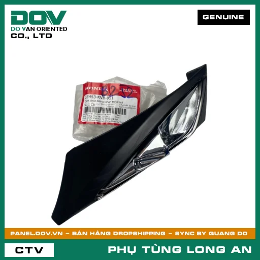 CỤM CHÓA ĐÈN XI NHAN TRƯỚC TRÁ HONDA CLICK 110 — 33453KVB951