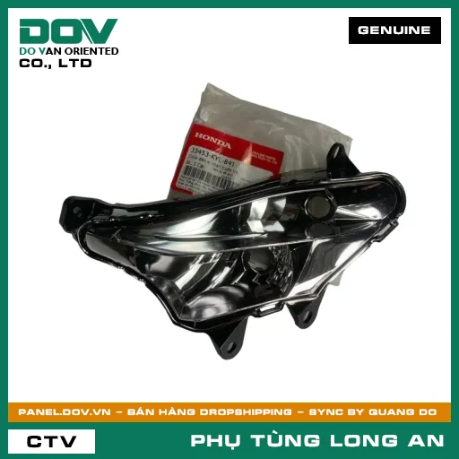 CHÓA ĐÈN XI NHAN TRƯỚC TRÁI HONDA  — 33453KYL841