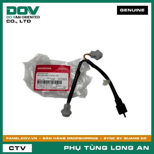 DÂY ĐIỆN ĐÈN XI NHAN TRÁI HONDA FUTURE 125 — 33455K73V41