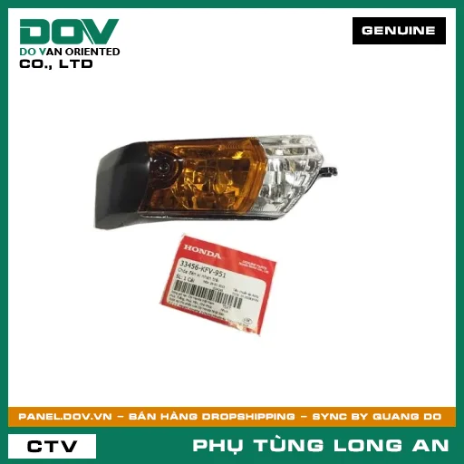 CHÓA ĐÈN XI NHAN TRÁI HONDA SUPER DREAM — 33456KFV951