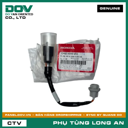 BỘ DÂY ĐÈN XI NHAN TRƯỚC TRÁI HONDA VISION 110 — 33460K44V01