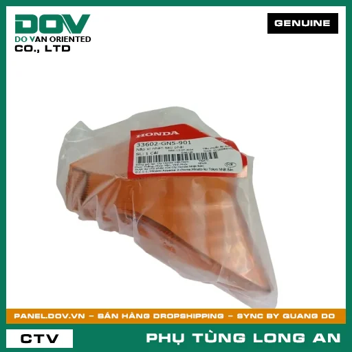 NẮP XI NHAN SAU PHẢI HONDA SUPER DREAM — 33602GN5901