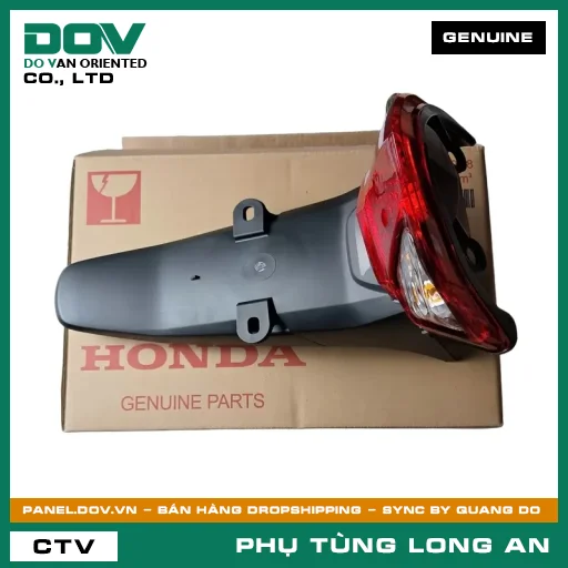 BỘ ĐÈN & DÈ SAU HONDA WAVE — 33700KTL642