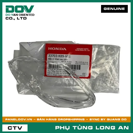 NẮP XI NHAN SAU PHẢI HONDA WAVE ALPHA 110, WAVE RSX 110 — 33703K89V01