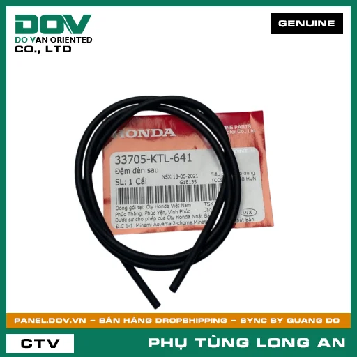 ĐỆM ĐÈN HẬU HONDA WAVE 100, WAVE ALPHA — 33705KTL641