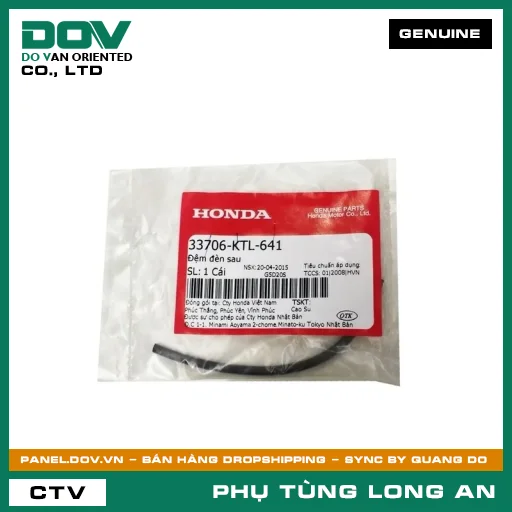 ĐỆM ĐÈN HẬU HONDA WAVE 100, WAVE ALPHA — 33706KTL641