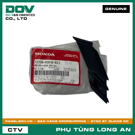 NẮP ĐỆM PHẢI ĐÈN HẬU HONDA WAVE RSX 110 — 33706KWWB21