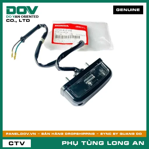 BỘ ĐÈN SOI BIỂN SỐ HONDA LEAD 125 — 33720K12V01