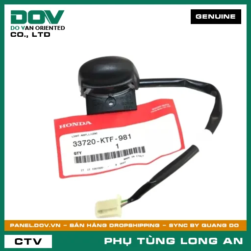 BỘ ĐÈN SOI BIỂN SỐ HONDA — 33720KTF981