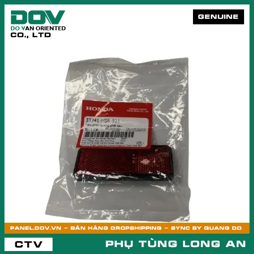 TẤM PHẢN QUANG PHẢI SAU HONDA CB1000R, CB250 NIGHTHAWK, CBR150R, DREAM 110, FUTURE 125, GOLDWING, ICON E, LEAD 125, PCX, PCX 125, PCX 160, REBEL 1100, SH 125/150, VARIO 160, VISION 110 — 33741MS6921