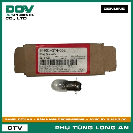 BÓNG ĐÈN TRƯỚC HONDA SUPER DREAM — 34901GT4003