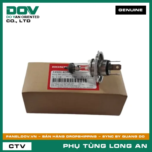 BÓNG ĐÈN PHA TRƯỚC HONDA BLADE 110, FUTURE 125, LEAD 125, VISION 110, WAVE ALPHA 110, WAVE RSX 110 — 34901K57V01