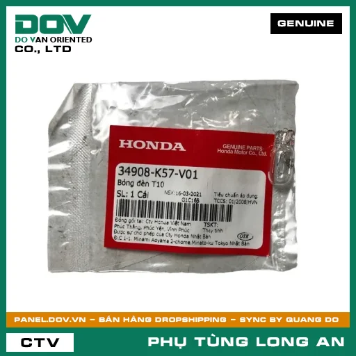 BÓNG ĐÈN T10 HONDA BLADE 110 — 34908K57V01