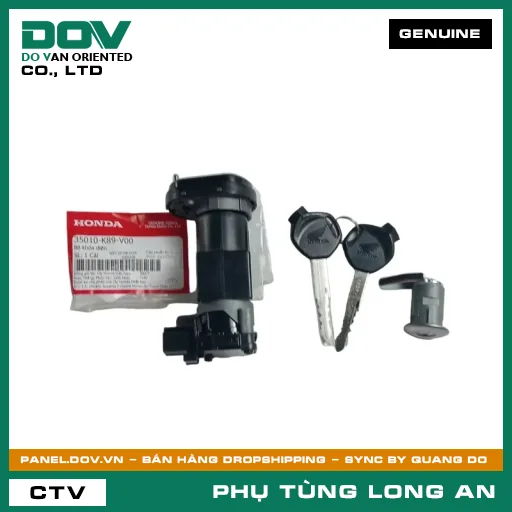 BỘ KHÓA ĐIỆN HONDA BLADE 110, WAVE ALPHA 110, WAVE RSX 110 — 35010K89V00