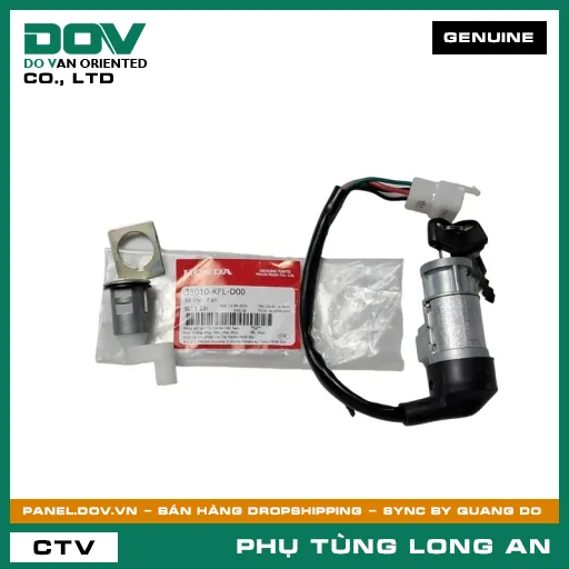 BỘ KHÓA ĐIỆN HONDA WAVE ALPHA — 35010KFLD00