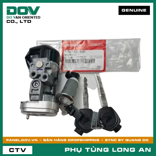 BỘ KHÓA ĐIỆN HONDA VISION 110 — 35010KZLE00