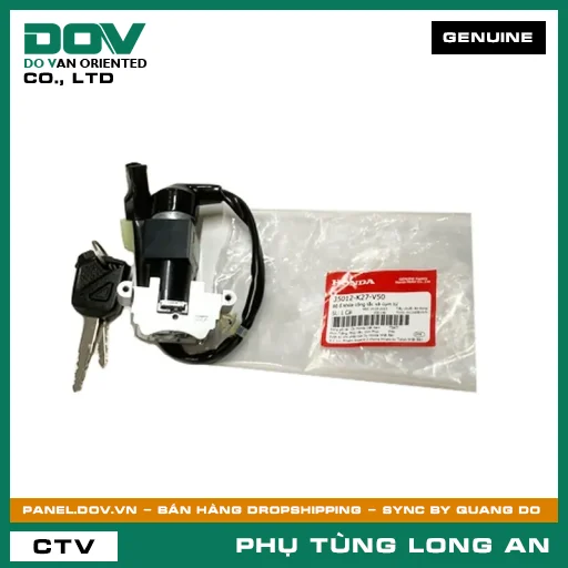 BỘ Ổ KHÓA CÔNG TẮC VÀ CỤM TỪ HONDA AIR BLADE 125 — 35012K27V50