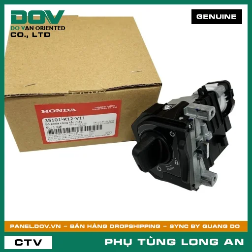 BỘ KHÓA CÔNG TẮC MÁY HONDA LEAD 125 — 35101K12V11