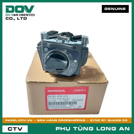 KHÓA ĐIỀU KHIỂN BẰNG TAY HONDA — 35101K35V32