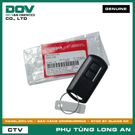 KHÓA FOB HONDA  — 35111K12V91